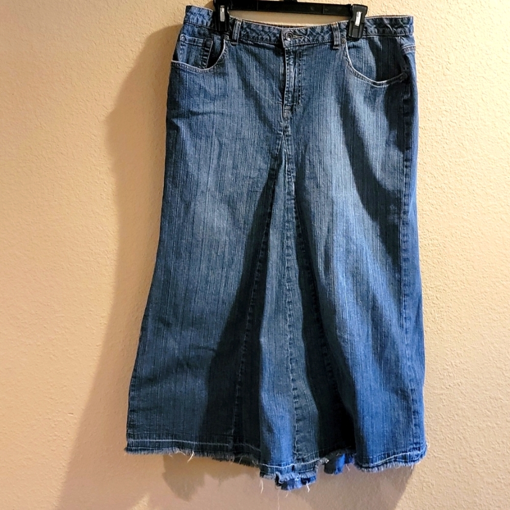 Maxi jean skirt,  Ana brand
